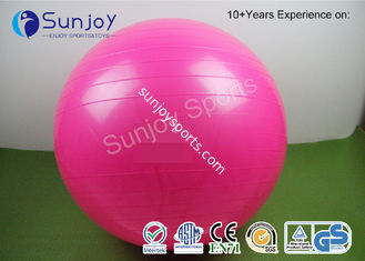 Fitness ball Anti Burst No Slip Yoga Balance Ball Exercise Pilates Yoga Ball with Quick Foot Pump customized log color