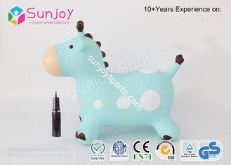 Sunjoy hopper giraffe Bouncy ride on animal children toys PVC hopper Animal gift for Kids made in china OEM logo
