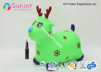 Sunjoy Jumping Deer Bouncy Ride On Children Toys For Christmas Gift Hopper Animal Made In China OEM Logo Eco Friendly PV